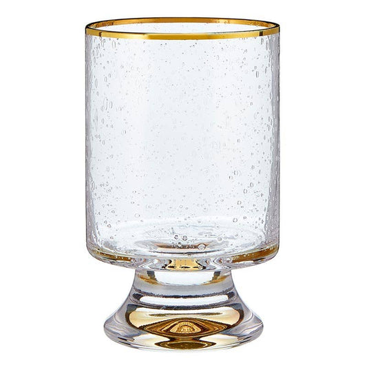 Gold Rimmed Old Fshned Glass (2)