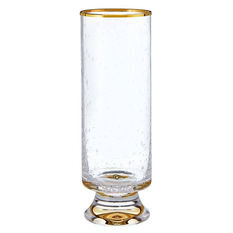 Gold Rimmed Chmpagne Glass (2)