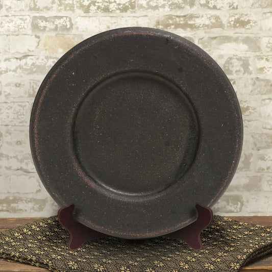 Black Weathered Plate, 6" (appetizer plates)